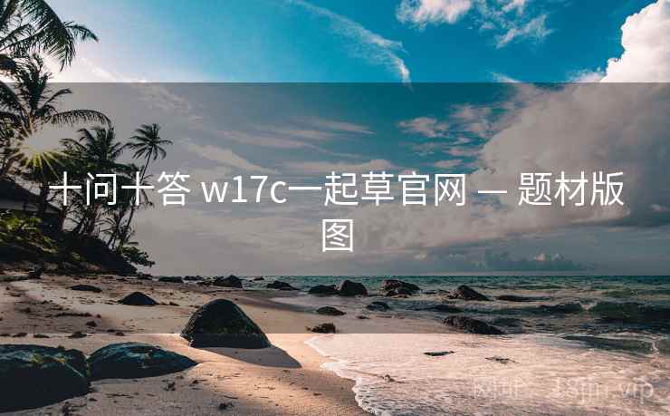 十问十答 w17c一起草官网 — 题材版图